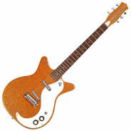 Danelectro 59M NOS+ Orange Metalflake