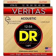  Dr VTA-12 VERITAS Corde / set di corde per chitarra acustica