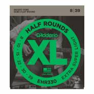 D'ADDARIO EHR330 - Muta per Elettrica Extra Super Light Half Round (008/039)