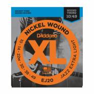 D'ADDARIO EJ20 - Muta per Elettrica Jazz Extra Light (022/049)