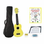 Eko Student Pack Ukulele Soprano Giallo con Metodo + CD