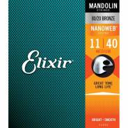 0 Elixir 11525 MANDOLIN 80/20 BRONZE NANOWEB Corde