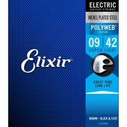 0 Elixir 12000 ELECTRIC NICKEL PLATED STEEL POLYWEB Corde / set di corde per chitarra elettrica