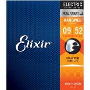 0 Elixir 12007 ELECTRIC NICKEL PLATED STEEL NANOWEB Corde / set di corde per chitarra elettrica