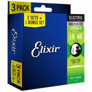 Elixir 16552 Optiweb 19052 Light (3 pack) 010/046