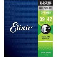 0 Elixir 19002 ELECTRIC NICKEL PLATED STEEL OPTIWEB