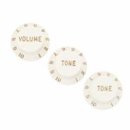 ENDER Stratocaster Knobs Parchment