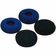 Set di 4 Cuscinetti per Cuffie (2 Neri/2 Blu)