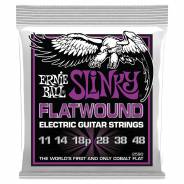 Ernie Ball 2590 Slinky Flatwound El Guit 11-48