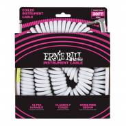 Ernie Ball Cavo Spiralato Bianco per Strumenti 9mt