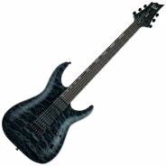 ESP LTD H-1001QM See Thru Black - Chitarra Elettrica Double Cut