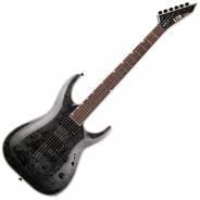 ESP LTD MH-1001NT See Thru Black - Chitarra Elettrica Double Cut