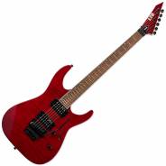 ESP LTD MH-200FM See Thru Red - Chitarra Elettrica Double Cut