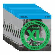 D'ADDARIO EXL130 X SUPER LIGHT x 10