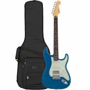 Fender 2024 Collection Made in Japan Hybrid II Stratocaster HSS, Rosewood Fingerboard, Forest Blue