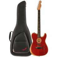 Fender American Acoustasonic Telecaster EB Crimson Red