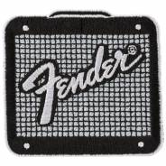 Fender Amp Logo Patch - Toppa Ricamata Black