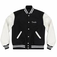 Fender Custom Shop Varsity Jacket Black/White S