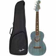 Fender Dani Harrison Ukulele Tenore Elettrificato Turquoise