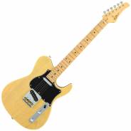 FGN JIL2ASHM Off-White Blonde - Chitarra Elettrica Tipo Telecaster Bianca con Borsa