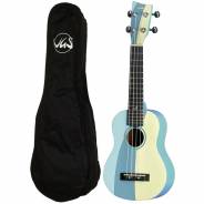 Gewa Ukulele Soprano Manoa W-SO-BL