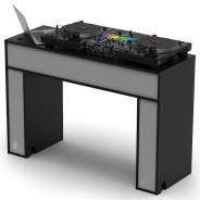 Glorious Modular Mix Station Black - Tavolo in Legno per DJ Nero