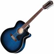 Guild F-2512CE Deluxe Maple 12 String Dark Blue Burst