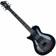 Hagstrom Ultra Swede LH Cosmic Black Burst