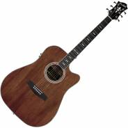 Chitarra Elettroacustica Hagstrom Mora II Dreadnought CE Natural Mahogany