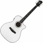 Chitarra Elettroacustica Hagstrom Siljan II Grand Auditorium CE White Gloss