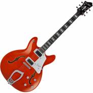 Hagstrom Super Viking Mandarin Flame