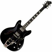 Hagstrom Tremar Viking Deluxe Black