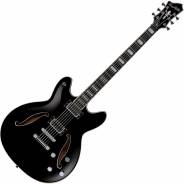 Hagstrom Viking Deluxe Baritone Black Gloss