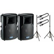 FBT Set HiMaxX 60A + Stativi + Cavi XRL/XRL 5mt Bundle