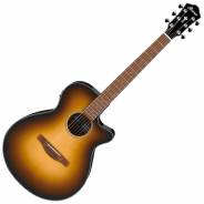 Ibanez AEG50 Dark Honey Burst High Gloss - Chitarra Elettroacustica Spalla Mancante