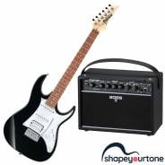 IBANEZ GRX40 Black Night + BOSS Katana-Mini X
