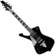 Ibanez PS120L Black - Chitarra Elettrica Iceman per Mancini Paul Stanley Signature con Borsa Inclusa