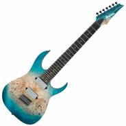 Ibanez RG1127PBFX Caribbean Islet Flat - Chitarra Elettrica Premium 7 Corde con Borsa