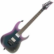 Ibanez RG60ALS Black Aurora Burst Matte - Chitarra Elettrica Axion Label per Metal