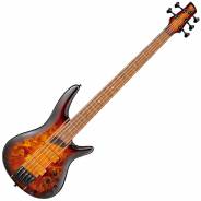 Ibanez SR5PBLTD Dragon Eye Burst - Basso Elettrico 5 Corde Premium con Borsa