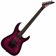 Jackson Pro Plus Series Dinky DKAQ EB Transparent Purple Burst