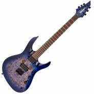 Jackson Pro Signature Chris Broderick Soloist HT6P Transparent Blue