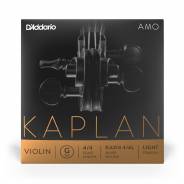 0 D'addario KA314 4/4L D'ADDARIO KAPLAN AMO - SINGOLA CORDA SOL PER VIOLINO, SCALA 4/4, TENSIONE LEGGERA