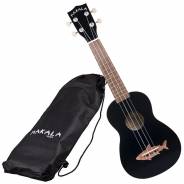 Kala MK-SS/BLK Ukulele Soprano Shark Blacktip