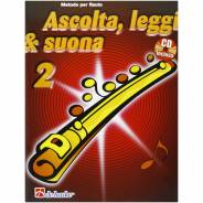 Kastelein Ascolta, Leggi e Suona 2 Flauto Scuola Media con Cd