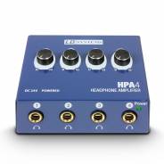 0 LD Systems HPA 4 - Amplificatore per Cuffie a 4 Canali