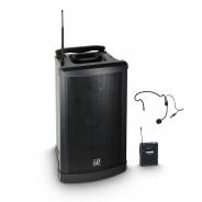 0 LD Systems Roadman 102 HS B 6 - Altoparlante PA portatile con microfono e cuffia