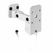 0 LD Systems SAT WMB 10 W - Supporto da muro per Casse bianco