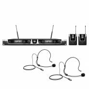 0 LD Systems U508 BPH 2 - Sistema per Radiomicrofono con 2 x Bodypack e 2 x Headset