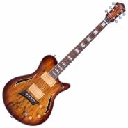 Michael Kelly Guitars Hybrid Special Spalted Burst - Chitarra Ibrida Elettrica/Acustica